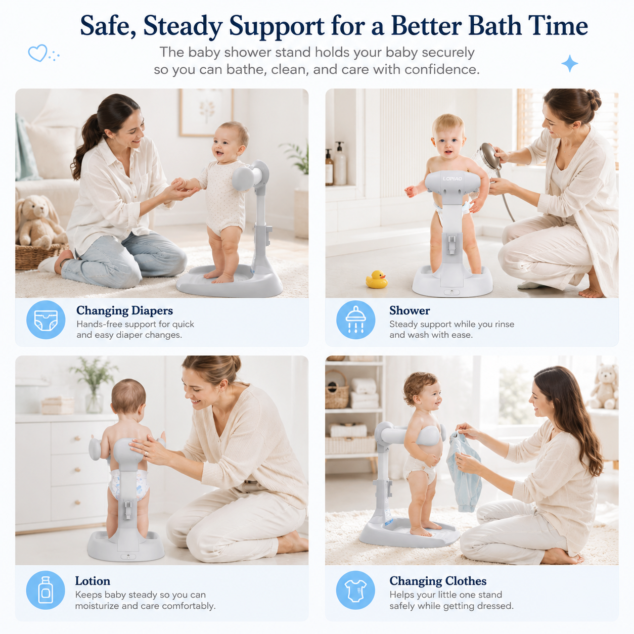 Baby Bath Stand