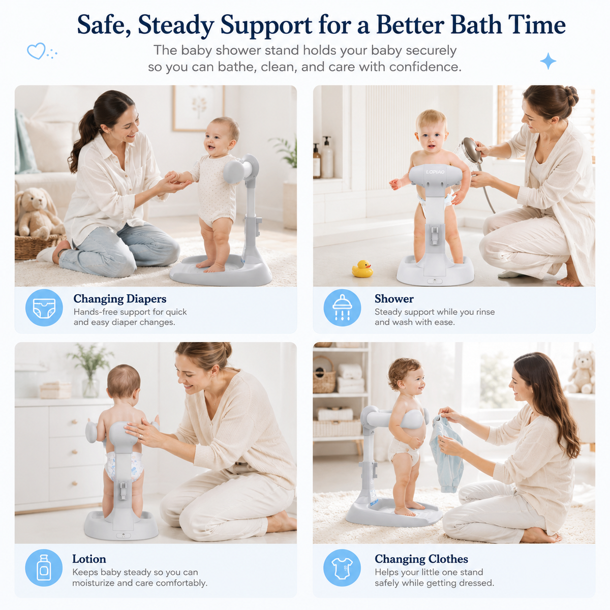 Baby Bath Stand