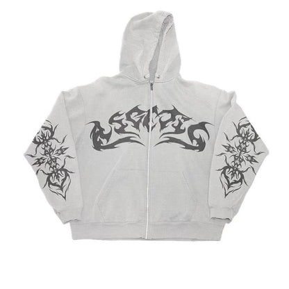 Devil Zip Hoodie